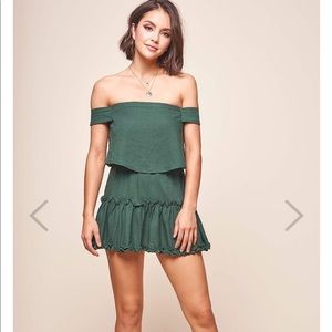 Selfie Leslie green set sz M (fits like S)